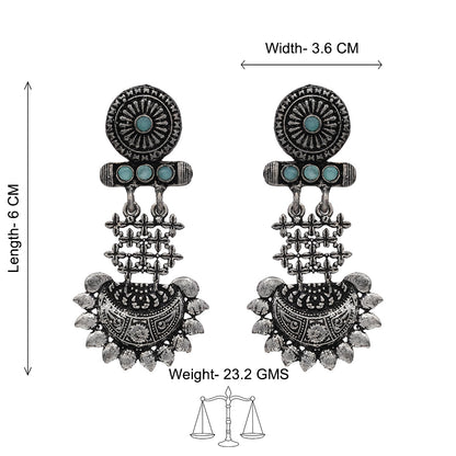 Enchanted Swing dangler earring (Mint)