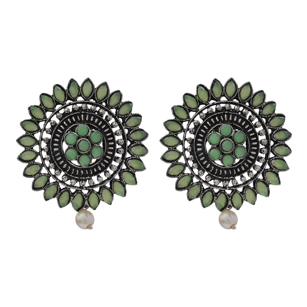 Traditional twish stud earring (Pista)
