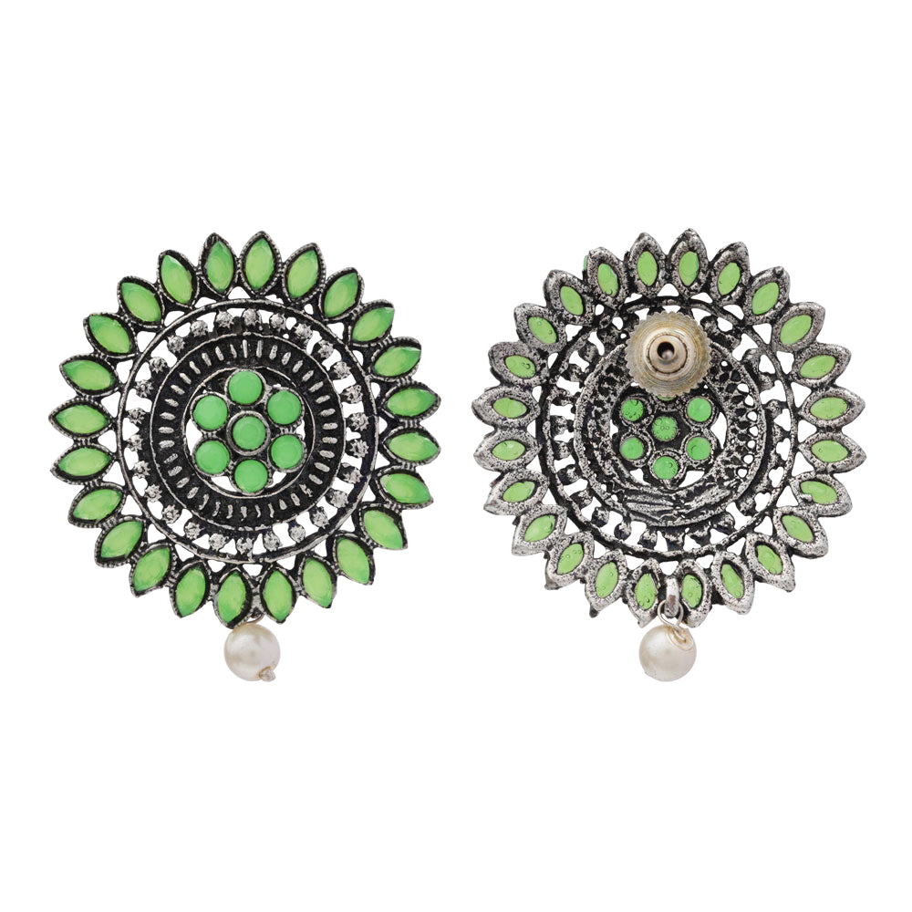 Traditional twish stud earring (Pista)