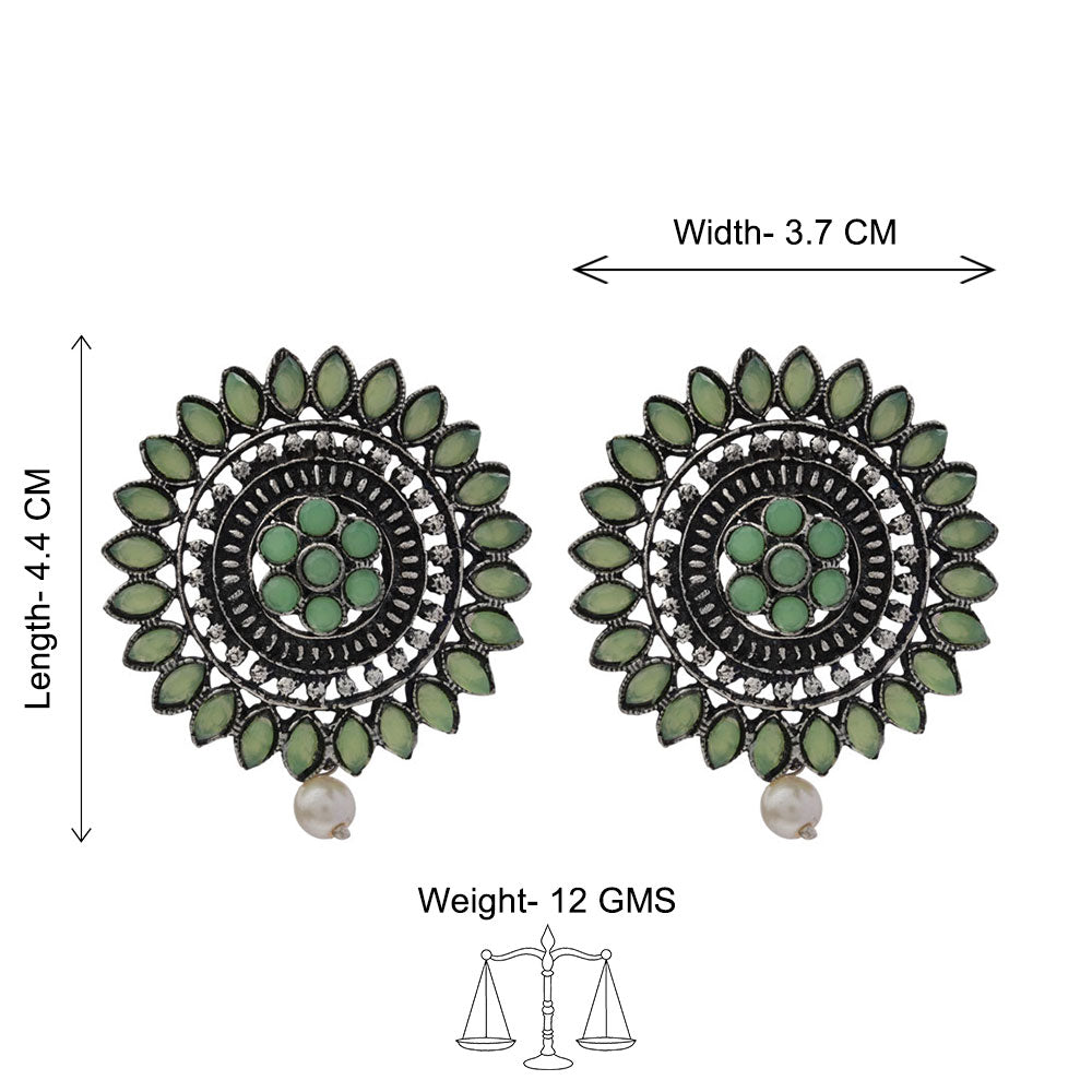 Traditional twish stud earring (Pista)