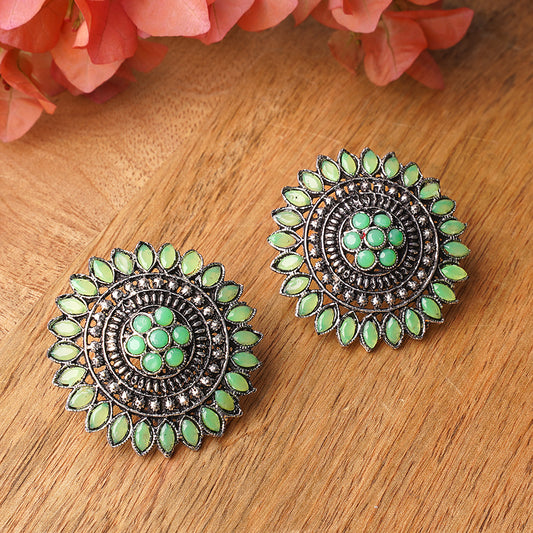 Traditional twish stud earring (Pista)