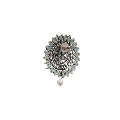 Traditional twish stud earring (Mint)