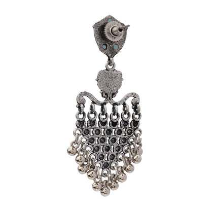 Chan-Chan ghunghroo dangler earring (Mint)