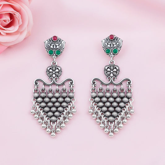 Chan-Chan ghunghroo dangler earring (Multicolored)