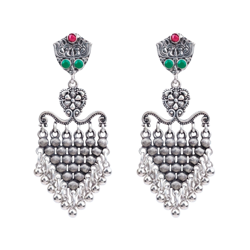 Chan-Chan ghunghroo dangler earring (Multicolored)