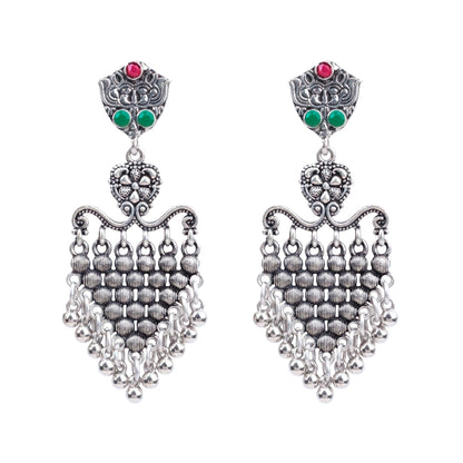 Chan-Chan ghunghroo dangler earring (Multicolored)