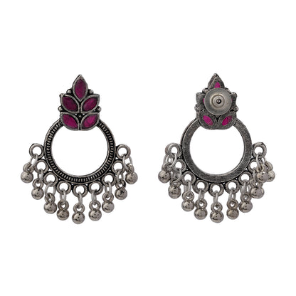 Fine Shine stud earrings (Red)