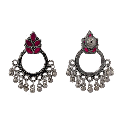 Fine Shine stud earrings (Red)