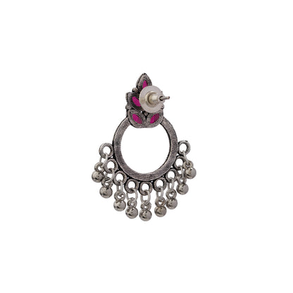 Fine Shine stud earrings (Red)