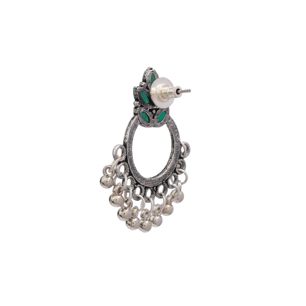 Fine Shine stud earrings (Green)
