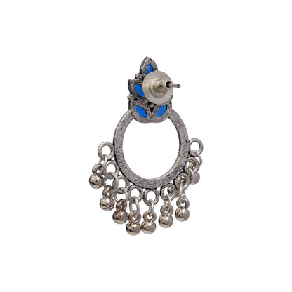 Fine Shine stud earrings (Blue)