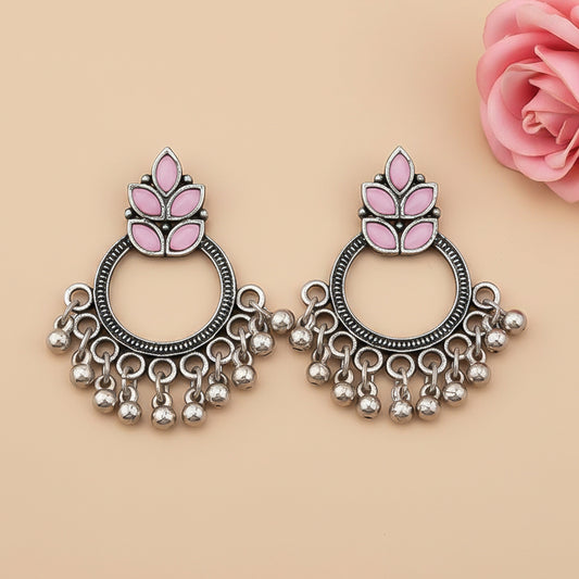 Fine Shine stud earrings (Baby Pink)