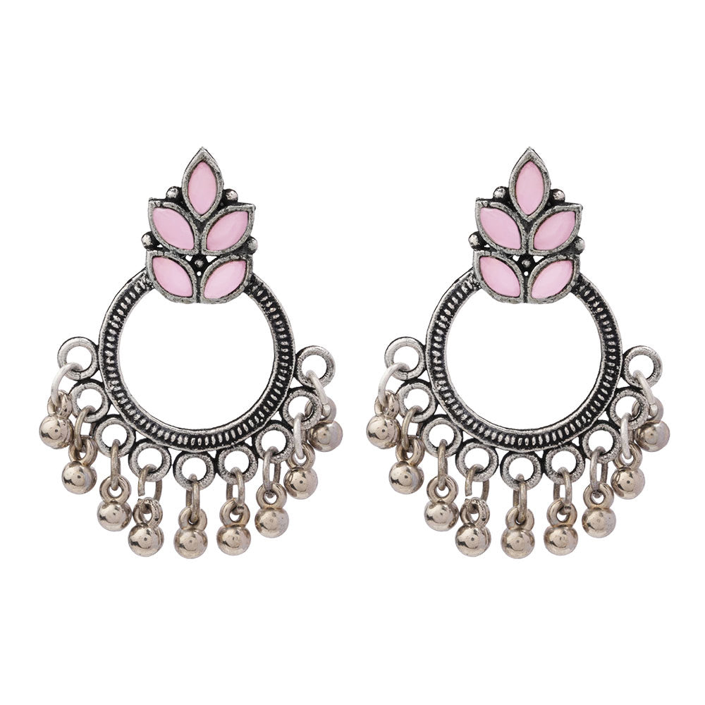 Fine Shine stud earrings (Baby Pink)