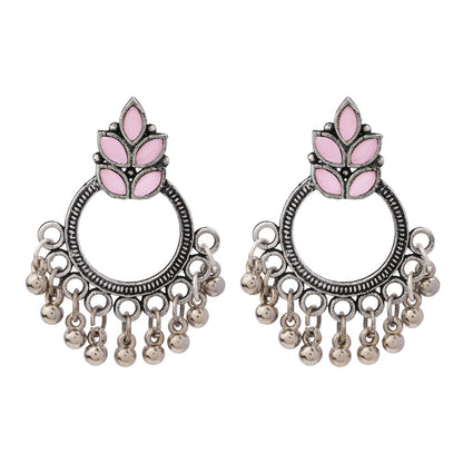 Fine Shine stud earrings (Baby Pink)
