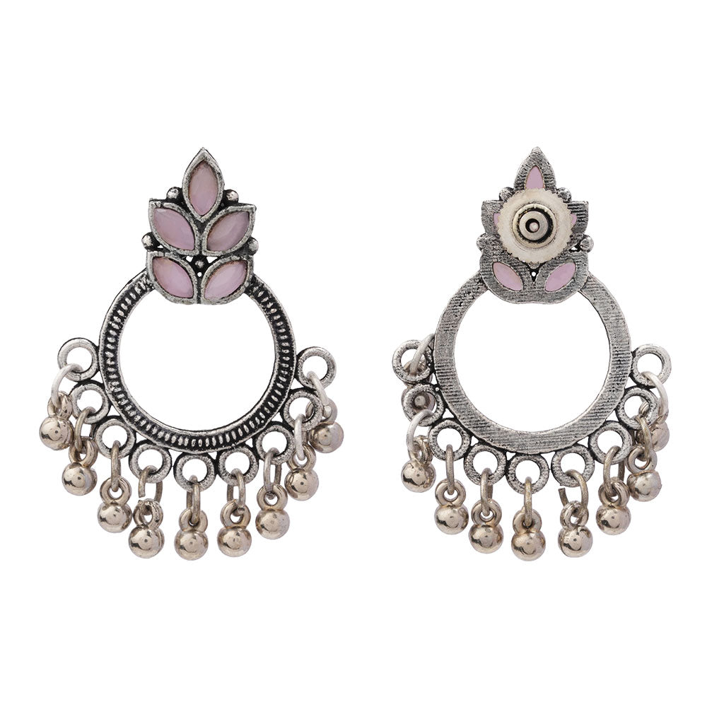 Fine Shine stud earrings (Baby Pink)