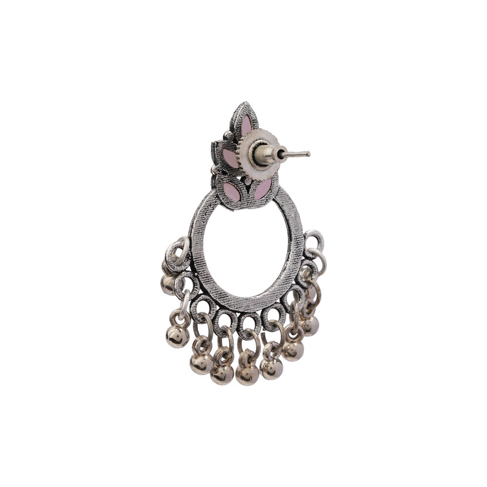 Fine Shine stud earrings (Baby Pink)