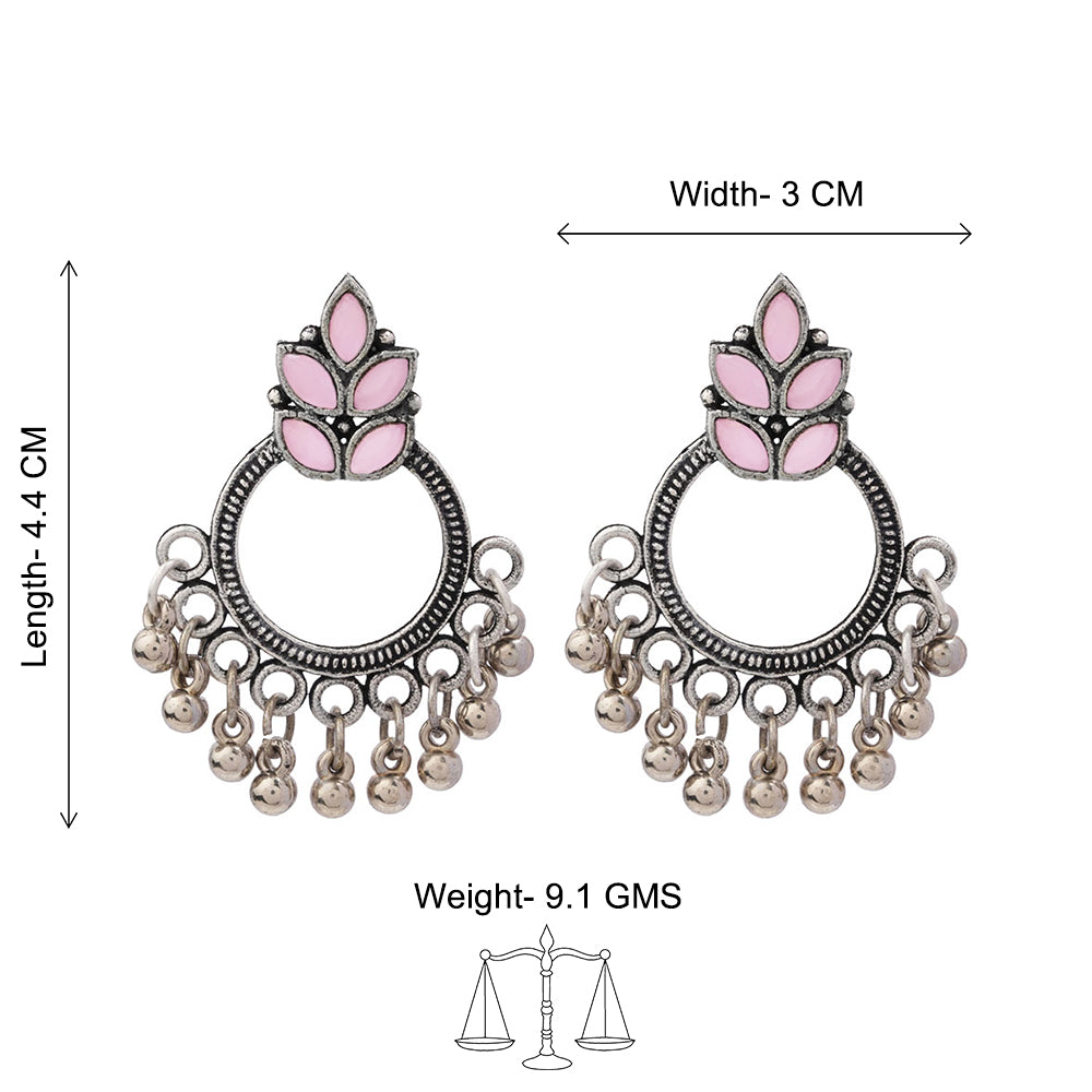 Fine Shine stud earrings (Baby Pink)