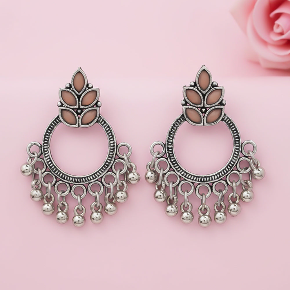 Fine Shine stud earrings (Light Orange)