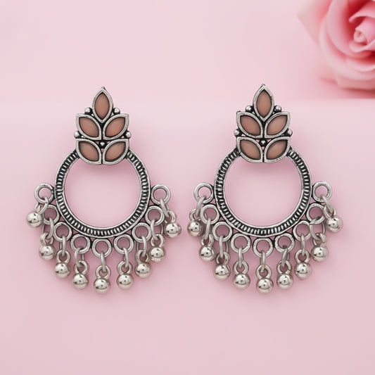 Fine Shine stud earrings (Light Orange)