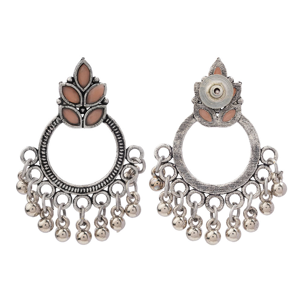 Fine Shine stud earrings (Light Orange)