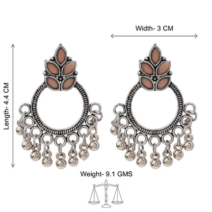 Fine Shine stud earrings (Light Orange)