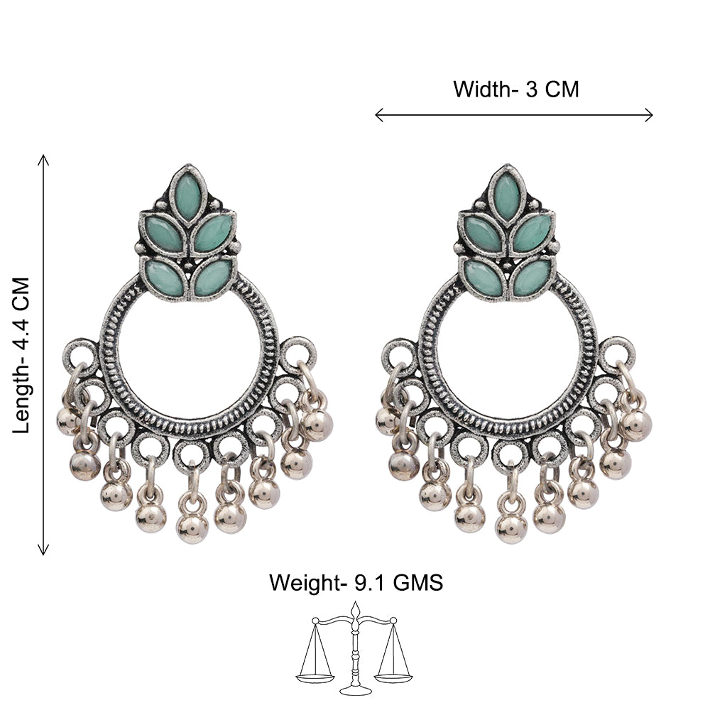 Fine Shine stud earrings (Mint)