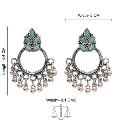 Fine Shine stud earrings (Mint)