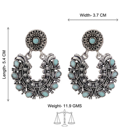 Diva Drops stud earrings (Mint)