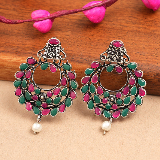 Diva Drops stud earrings (Multicolored)