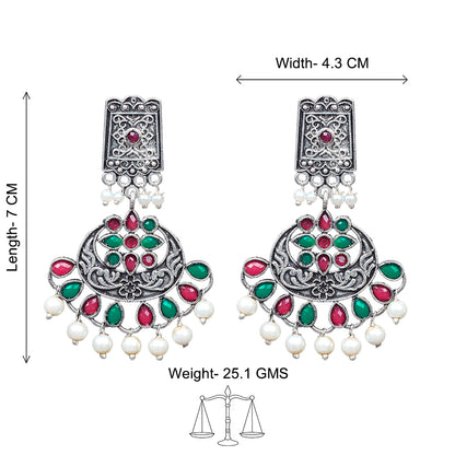 Charming Chandni Dangler earring (Multicolored)