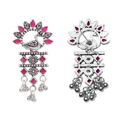 Marsh Muse dangler earring (Red)