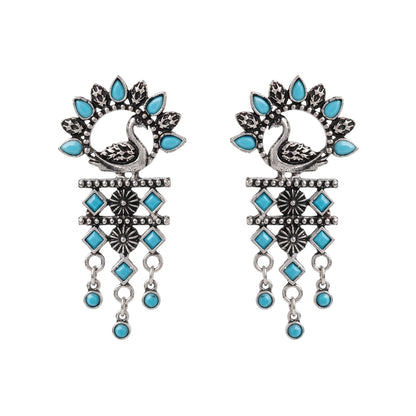 Marsh Muse dangler earring (Sky Blue)