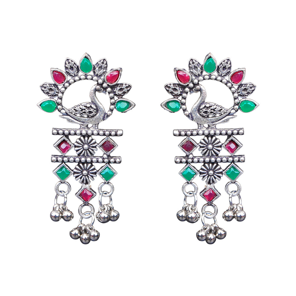 Marsh Muse dangler earring (Multicolored)