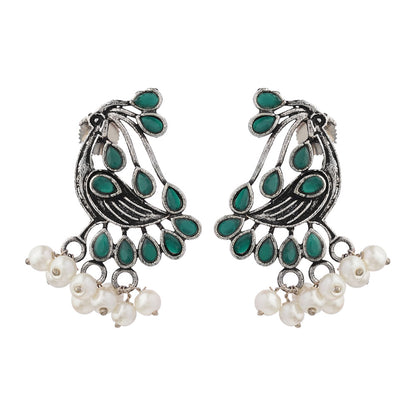 Chirpy Charm Stud earrings (Green)