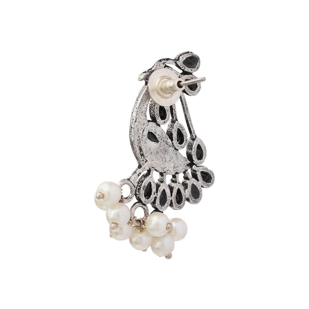 Chirpy Charm Stud earrings (Black)