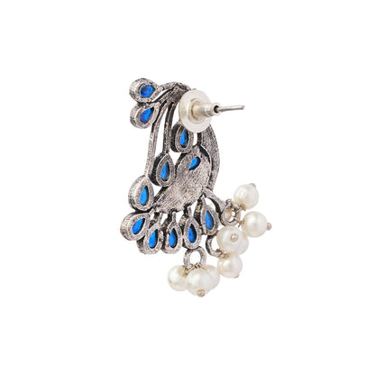 Chirpy Charm Stud earrings (Blue)