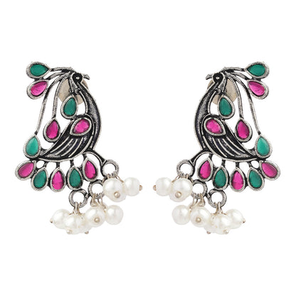 Chirpy Charm Stud earrings (Multicolored)