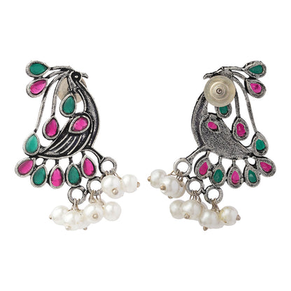 Chirpy Charm Stud earrings (Multicolored)