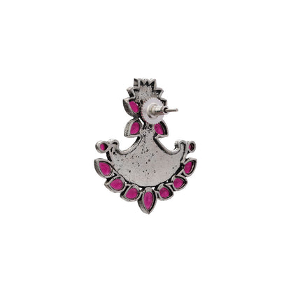 Shimmer and shine dangler earrings (Red)