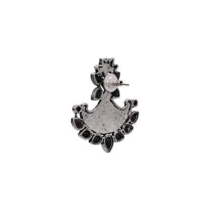 Shimmer and shine dangler earrings (Black)