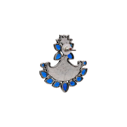 Shimmer and shine dangler earrings (Blue)