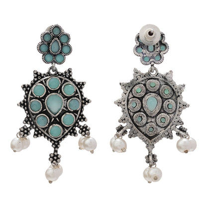 Drop Radiance dangler earrings (Mint)