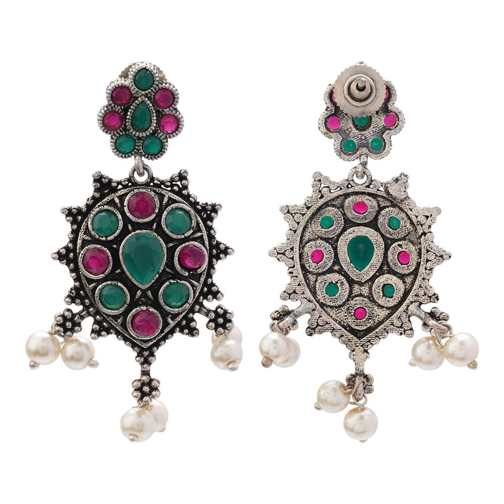 Drop Radiance dangler earrings (Multicolored)