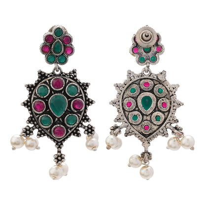 Drop Radiance dangler earrings (Multicolored)