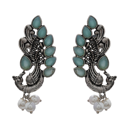 Mayur Pride stud earrings (Mint)