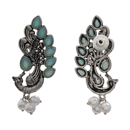 Mayur Pride stud earrings (Mint)