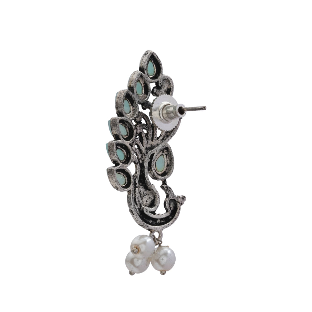 Mayur Pride stud earrings (Mint)