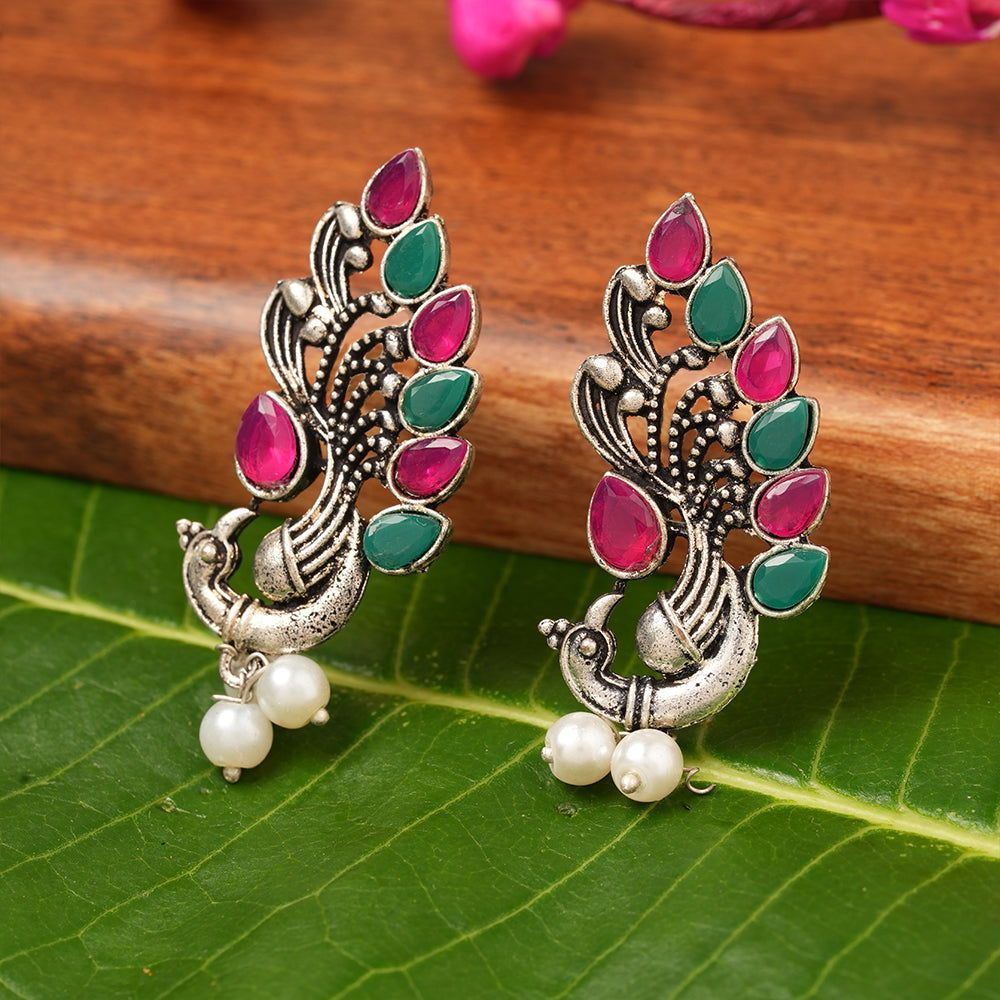 Mayur Pride stud earrings (Multicolored)