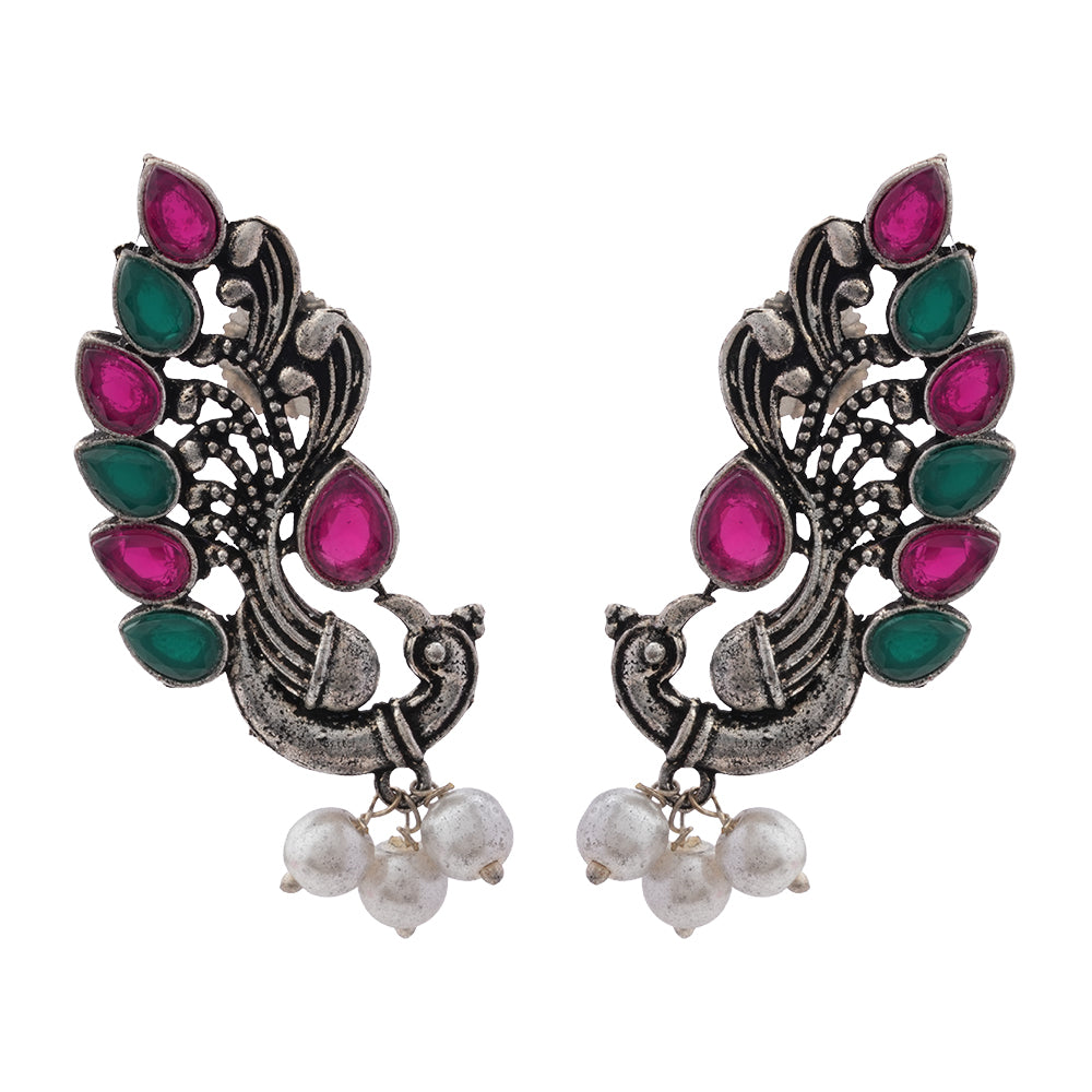 Mayur Pride stud earrings (Multicolored)