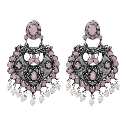 Phuljhadi prestine Dangler earrings (Baby Pink)